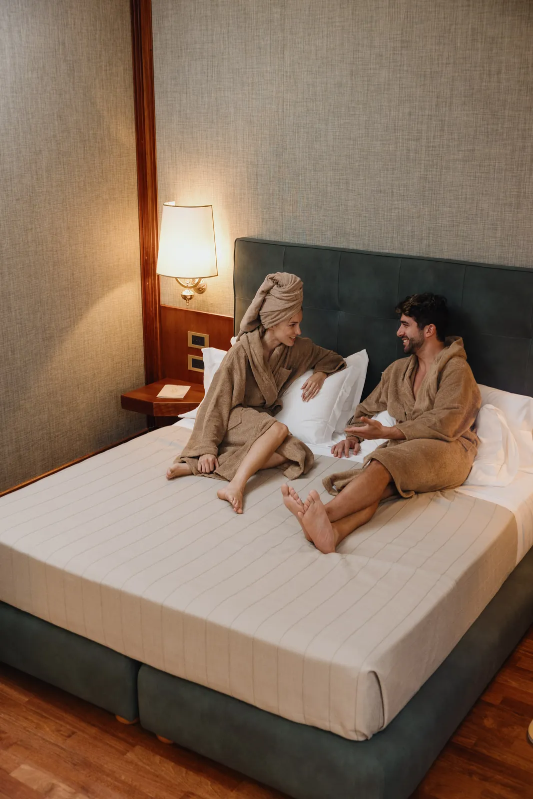 Dopo la spa, il comfort della camera