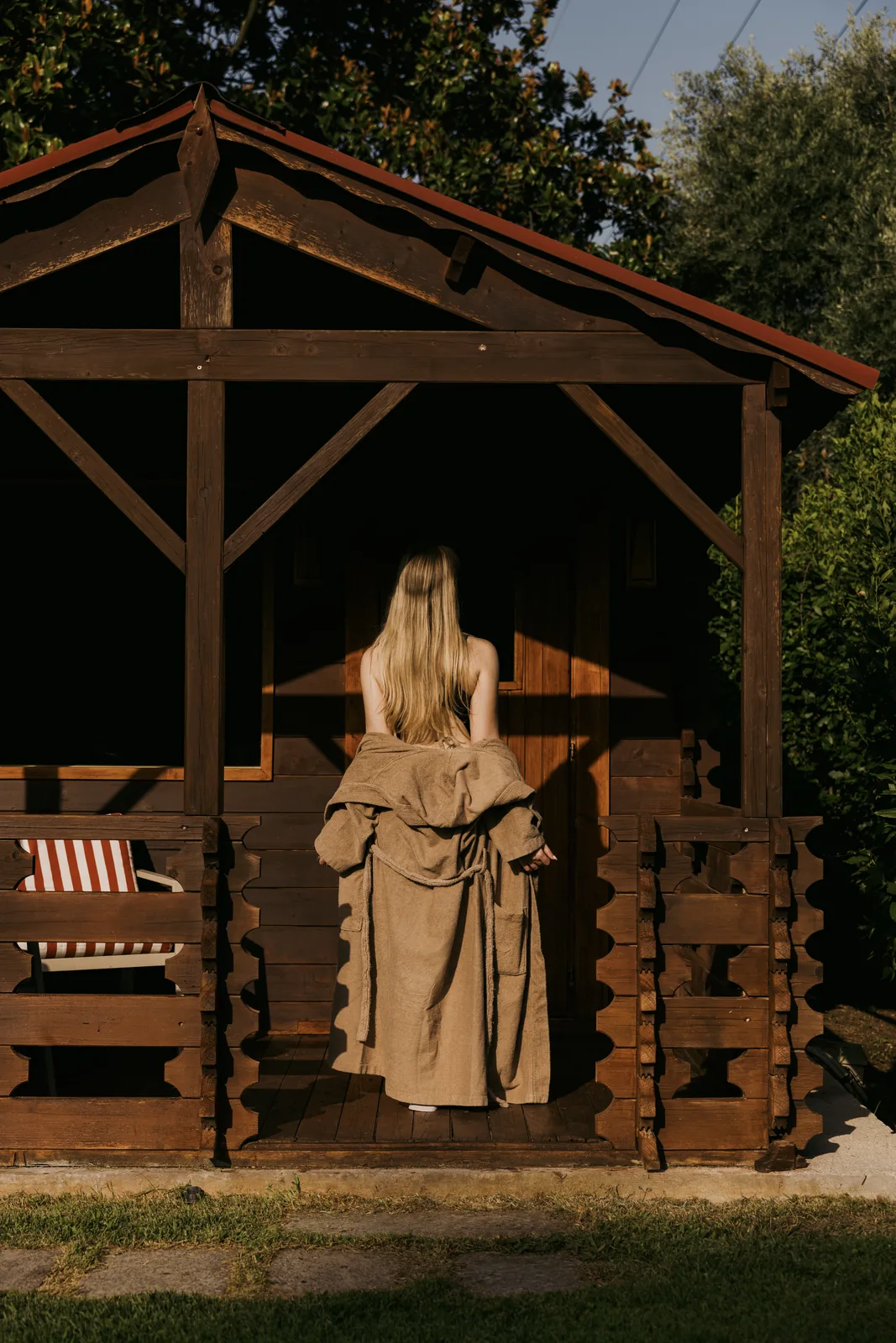 La sauna finlandese esterna